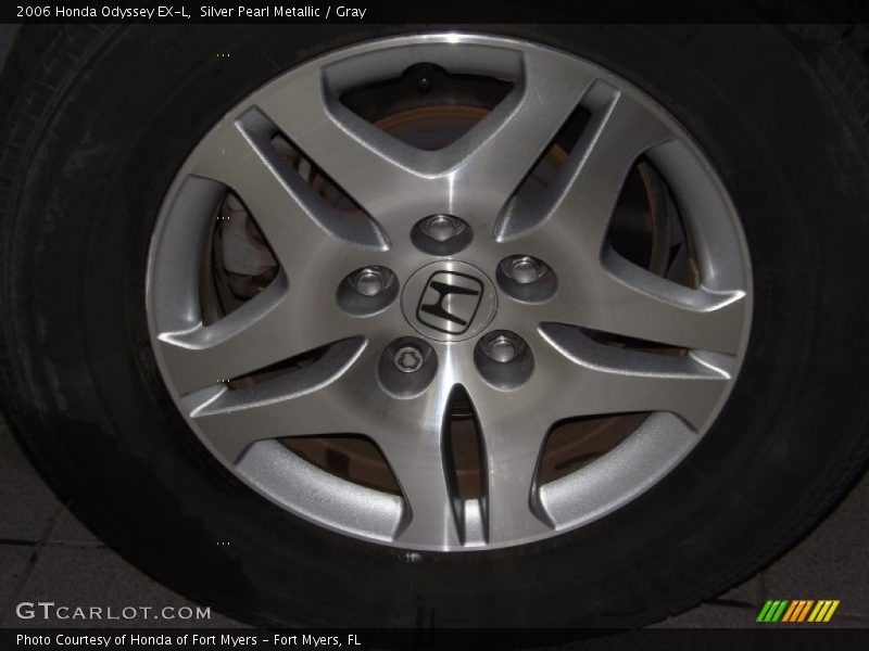 Silver Pearl Metallic / Gray 2006 Honda Odyssey EX-L