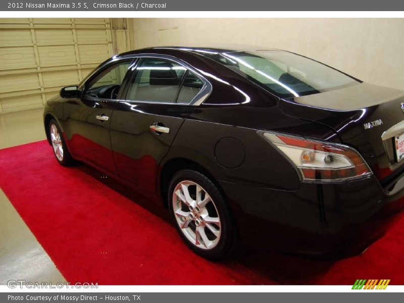 Crimson Black / Charcoal 2012 Nissan Maxima 3.5 S