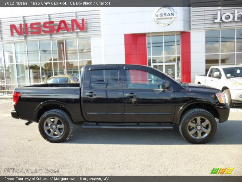 Galaxy Black / Charcoal 2012 Nissan Titan S Crew Cab 4x4
