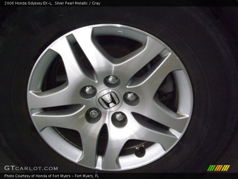 Silver Pearl Metallic / Gray 2006 Honda Odyssey EX-L