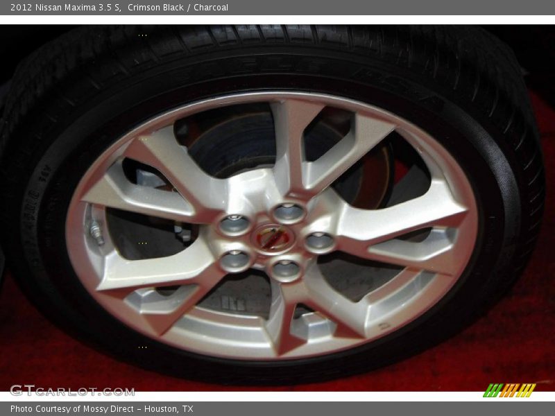 Crimson Black / Charcoal 2012 Nissan Maxima 3.5 S