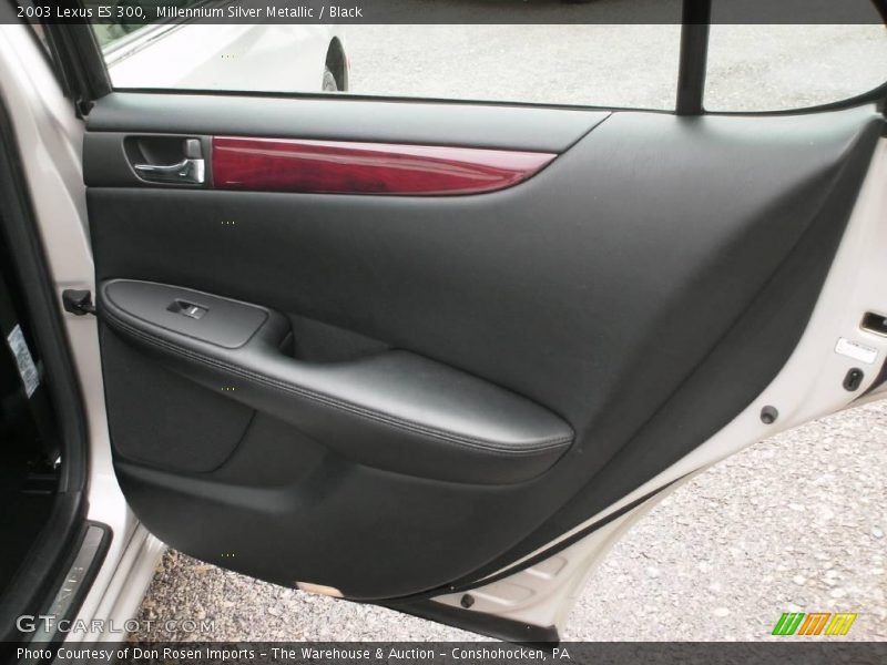 Millennium Silver Metallic / Black 2003 Lexus ES 300