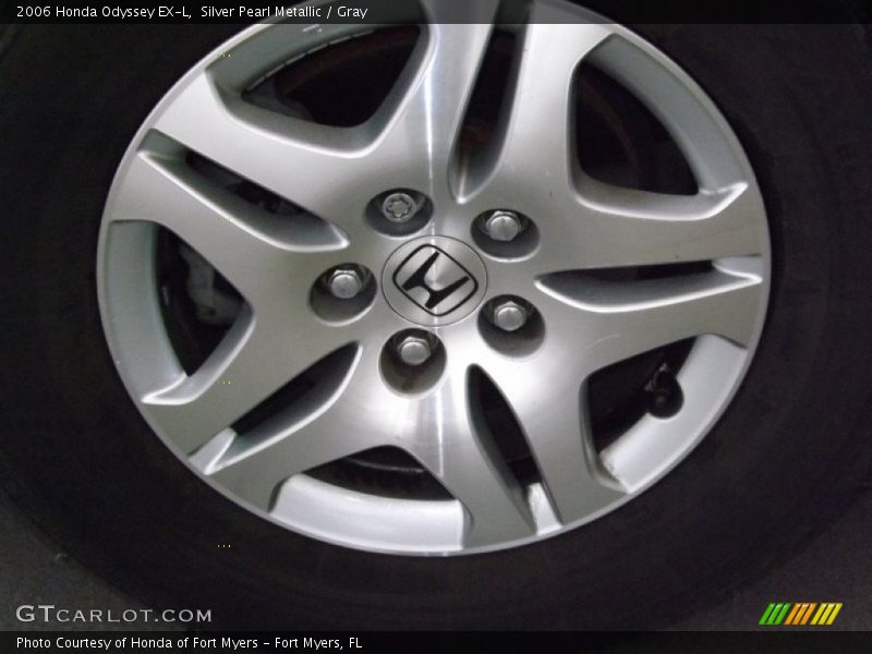 Silver Pearl Metallic / Gray 2006 Honda Odyssey EX-L