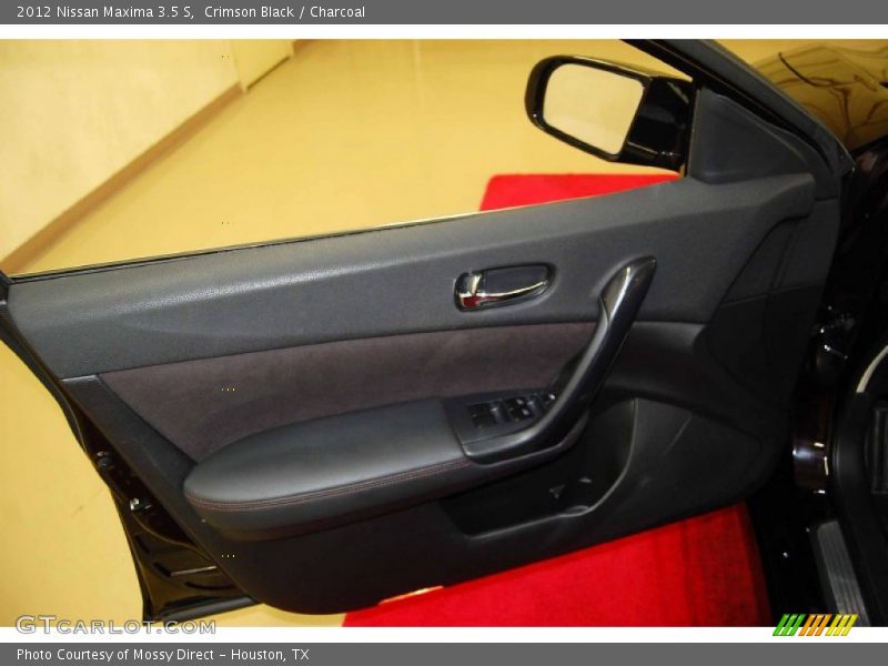 Crimson Black / Charcoal 2012 Nissan Maxima 3.5 S