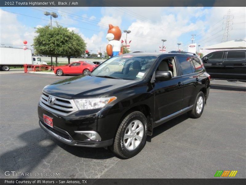 Black / Ash 2012 Toyota Highlander V6