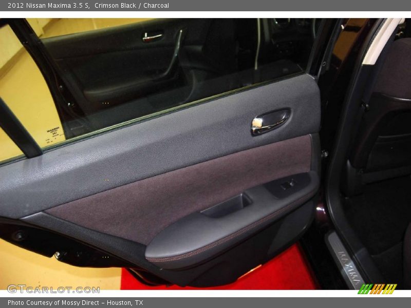 Crimson Black / Charcoal 2012 Nissan Maxima 3.5 S