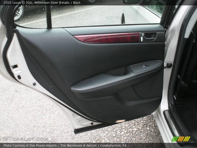 Millennium Silver Metallic / Black 2003 Lexus ES 300