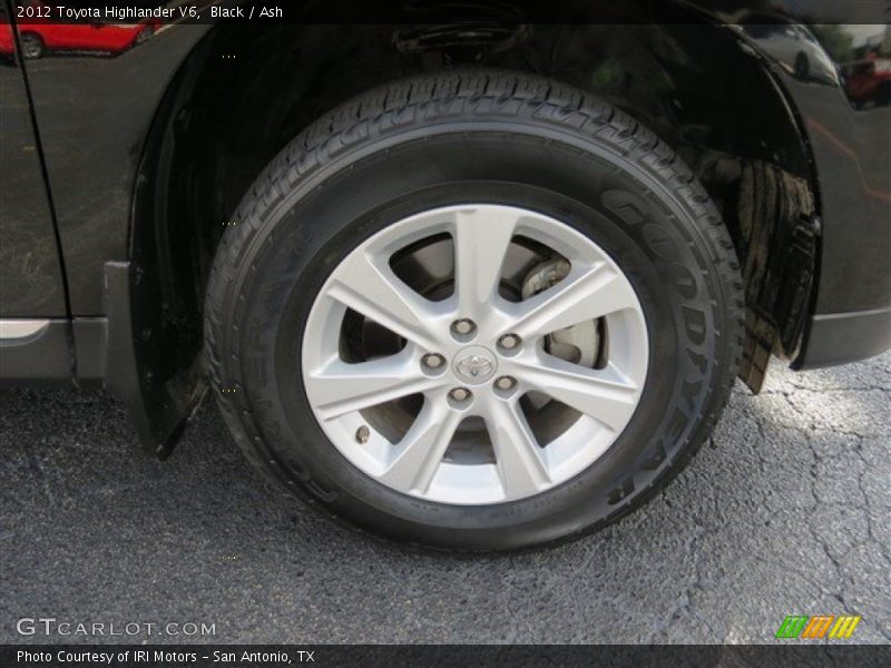 Black / Ash 2012 Toyota Highlander V6
