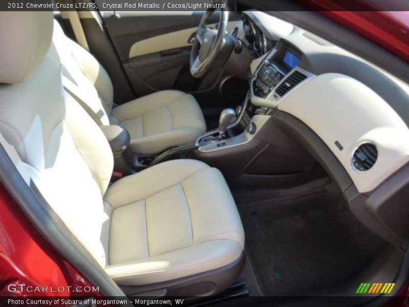 Crystal Red Metallic / Cocoa/Light Neutral 2012 Chevrolet Cruze LTZ/RS