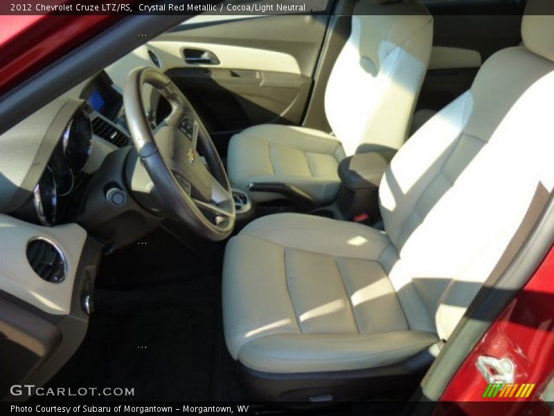 Crystal Red Metallic / Cocoa/Light Neutral 2012 Chevrolet Cruze LTZ/RS
