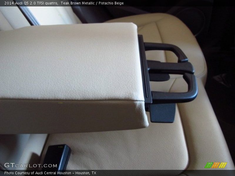 Teak Brown Metallic / Pistachio Beige 2014 Audi Q5 2.0 TFSI quattro
