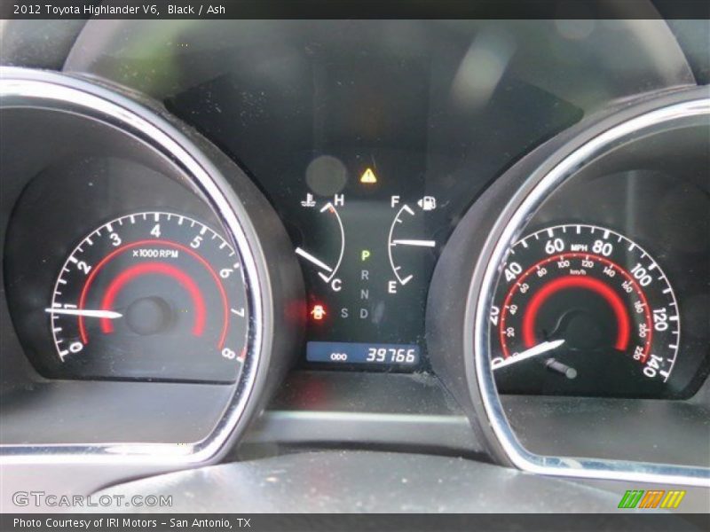 Black / Ash 2012 Toyota Highlander V6