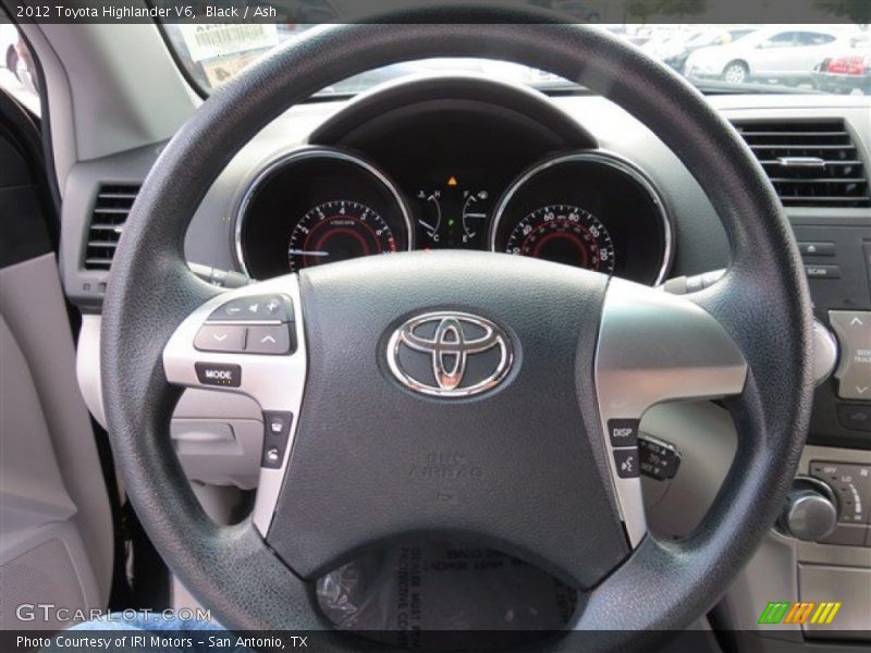 Black / Ash 2012 Toyota Highlander V6