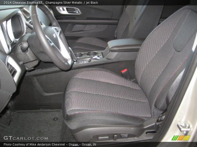 Champagne Silver Metallic / Jet Black 2014 Chevrolet Equinox LT