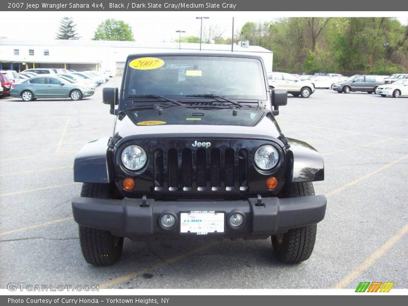 Black / Dark Slate Gray/Medium Slate Gray 2007 Jeep Wrangler Sahara 4x4