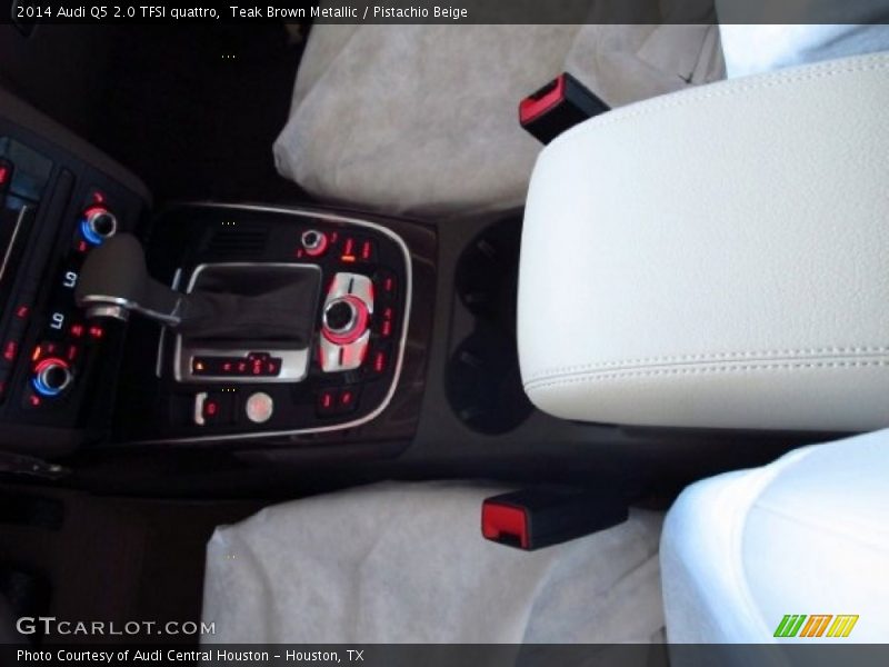 Teak Brown Metallic / Pistachio Beige 2014 Audi Q5 2.0 TFSI quattro