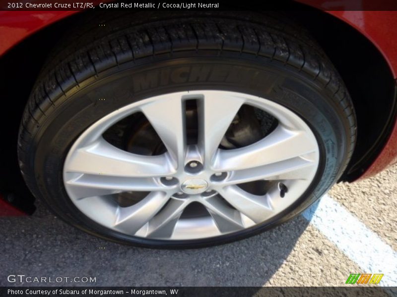 Crystal Red Metallic / Cocoa/Light Neutral 2012 Chevrolet Cruze LTZ/RS