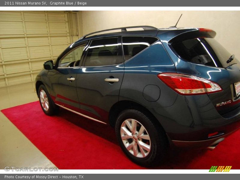 Graphite Blue / Beige 2011 Nissan Murano SV