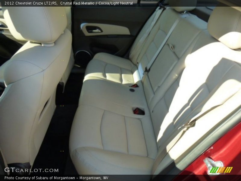 Crystal Red Metallic / Cocoa/Light Neutral 2012 Chevrolet Cruze LTZ/RS
