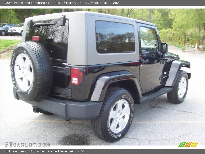 Black / Dark Slate Gray/Medium Slate Gray 2007 Jeep Wrangler Sahara 4x4