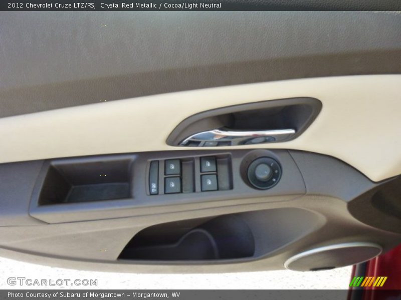 Crystal Red Metallic / Cocoa/Light Neutral 2012 Chevrolet Cruze LTZ/RS