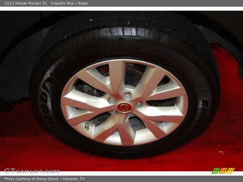 Graphite Blue / Beige 2011 Nissan Murano SV