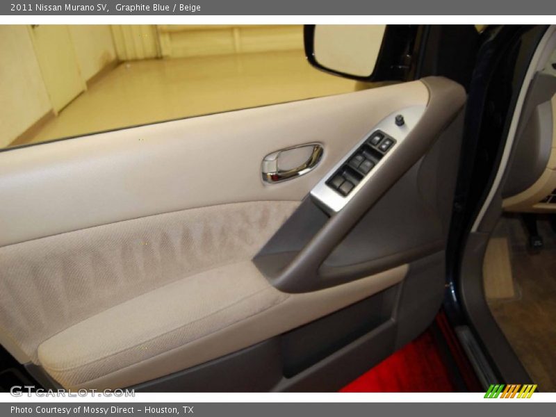 Graphite Blue / Beige 2011 Nissan Murano SV