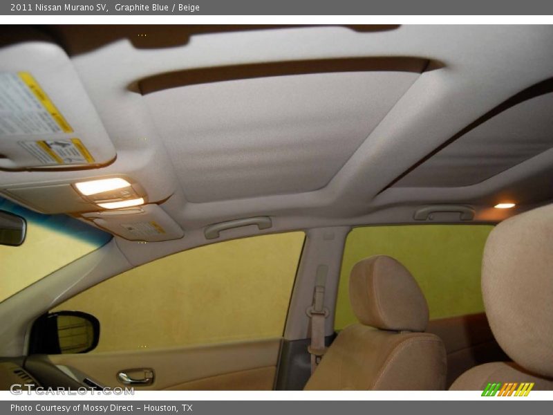 Graphite Blue / Beige 2011 Nissan Murano SV