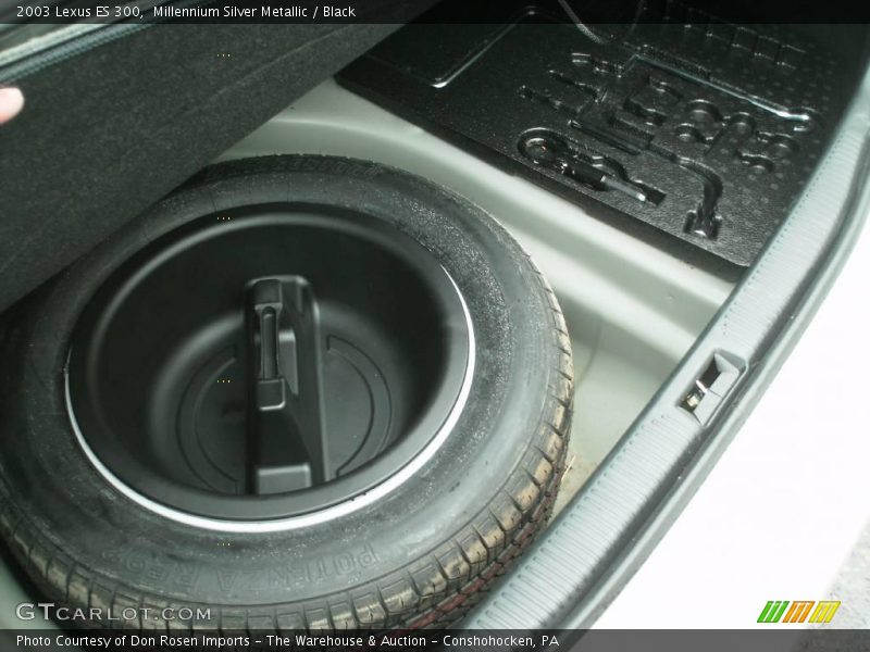 Millennium Silver Metallic / Black 2003 Lexus ES 300