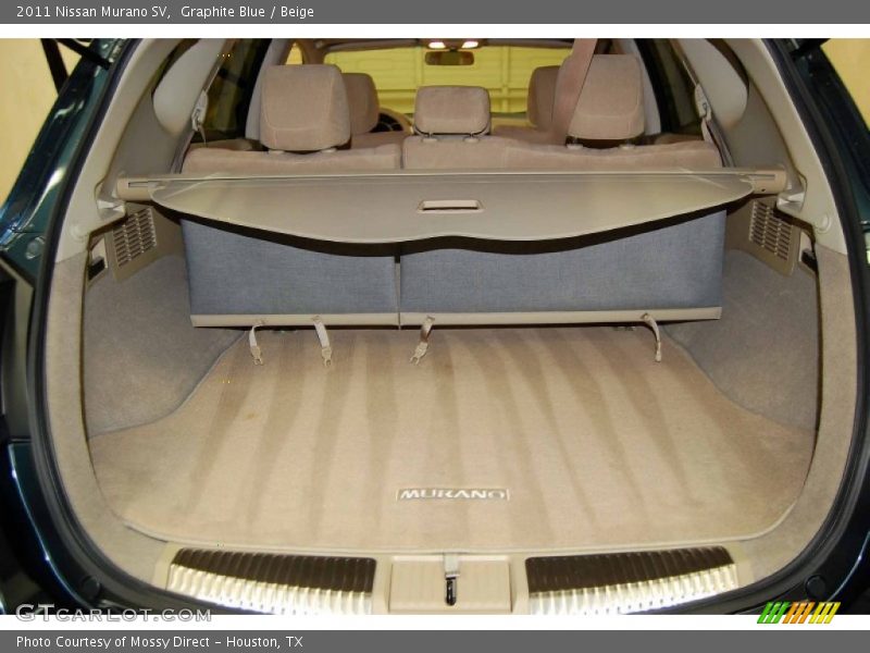 Graphite Blue / Beige 2011 Nissan Murano SV