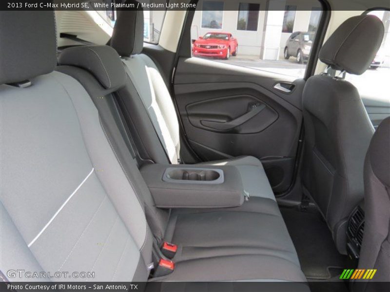 White Platinum / Medium Light Stone 2013 Ford C-Max Hybrid SE