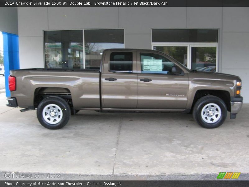  2014 Silverado 1500 WT Double Cab Brownstone Metallic