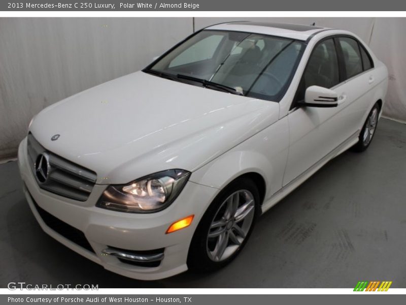 Polar White / Almond Beige 2013 Mercedes-Benz C 250 Luxury