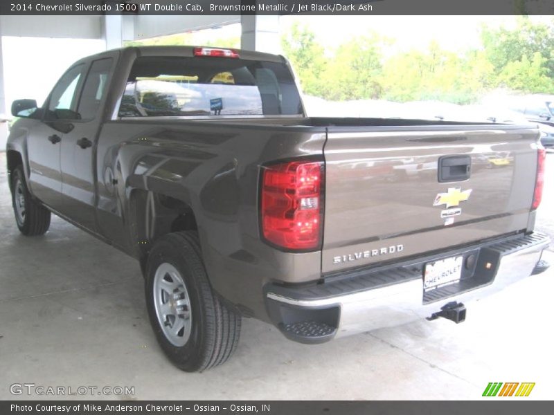 Brownstone Metallic / Jet Black/Dark Ash 2014 Chevrolet Silverado 1500 WT Double Cab