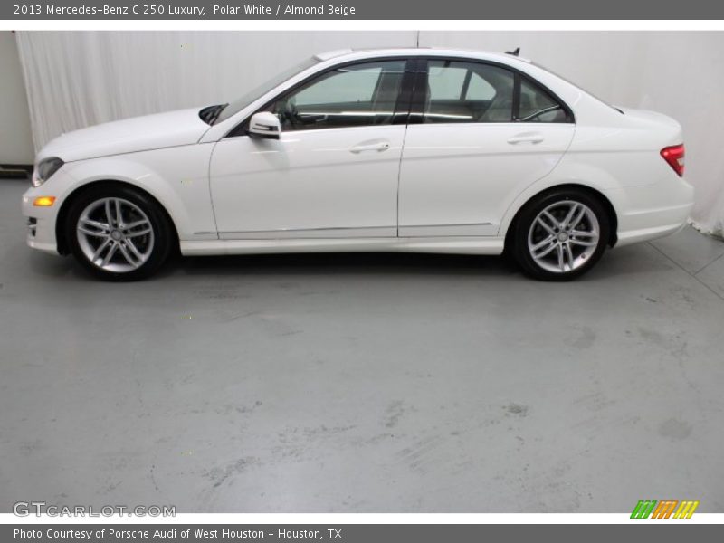 Polar White / Almond Beige 2013 Mercedes-Benz C 250 Luxury