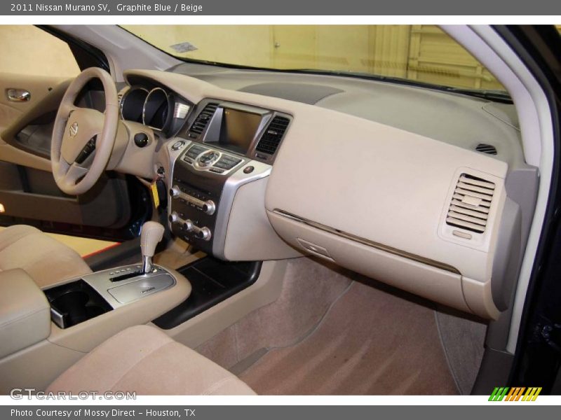 Graphite Blue / Beige 2011 Nissan Murano SV