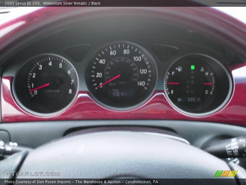 Millennium Silver Metallic / Black 2003 Lexus ES 300
