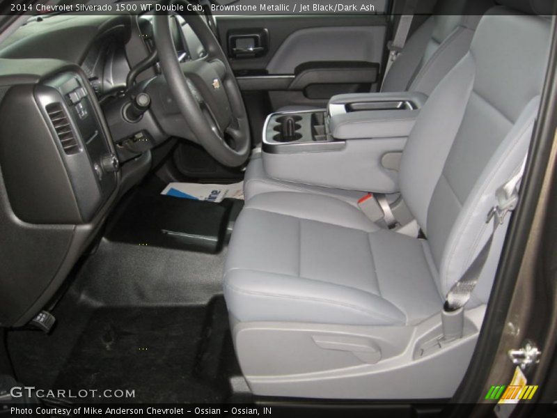 Front Seat of 2014 Silverado 1500 WT Double Cab