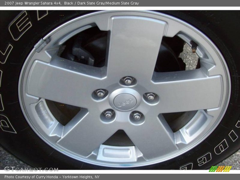 Black / Dark Slate Gray/Medium Slate Gray 2007 Jeep Wrangler Sahara 4x4