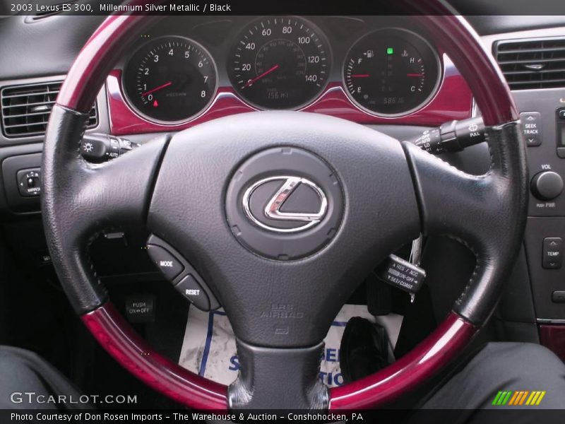 Millennium Silver Metallic / Black 2003 Lexus ES 300
