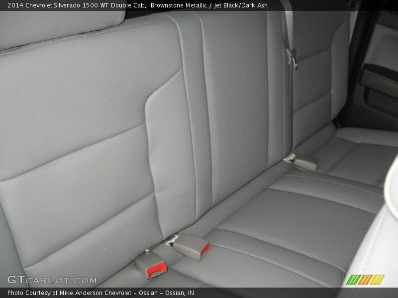 Brownstone Metallic / Jet Black/Dark Ash 2014 Chevrolet Silverado 1500 WT Double Cab