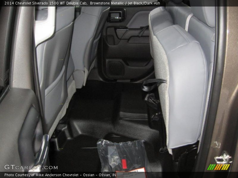 Brownstone Metallic / Jet Black/Dark Ash 2014 Chevrolet Silverado 1500 WT Double Cab