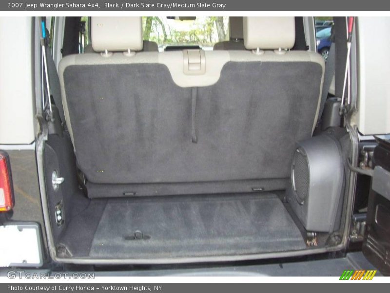 Black / Dark Slate Gray/Medium Slate Gray 2007 Jeep Wrangler Sahara 4x4
