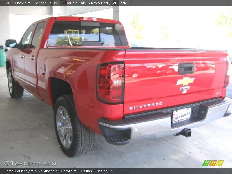 Victory Red / Jet Black 2014 Chevrolet Silverado 1500 LTZ Double Cab