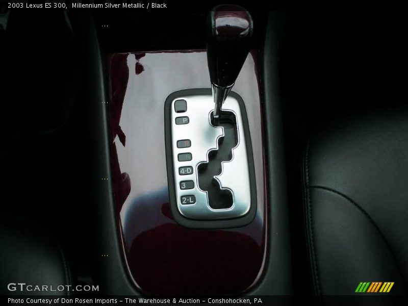Millennium Silver Metallic / Black 2003 Lexus ES 300