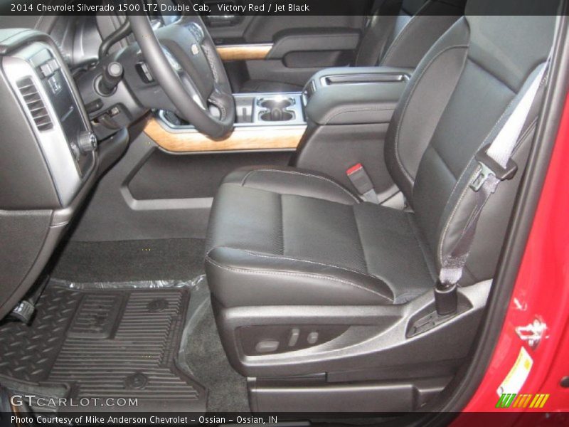 Victory Red / Jet Black 2014 Chevrolet Silverado 1500 LTZ Double Cab