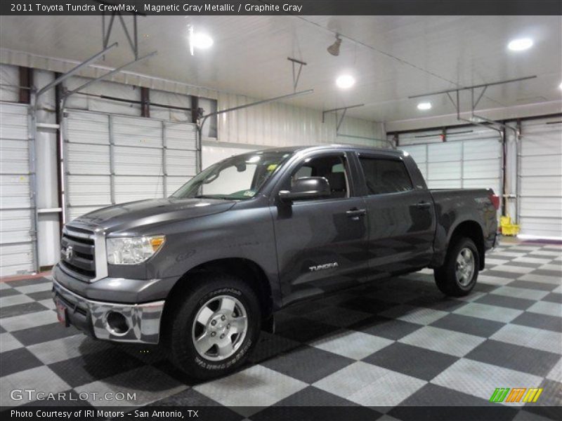 Magnetic Gray Metallic / Graphite Gray 2011 Toyota Tundra CrewMax