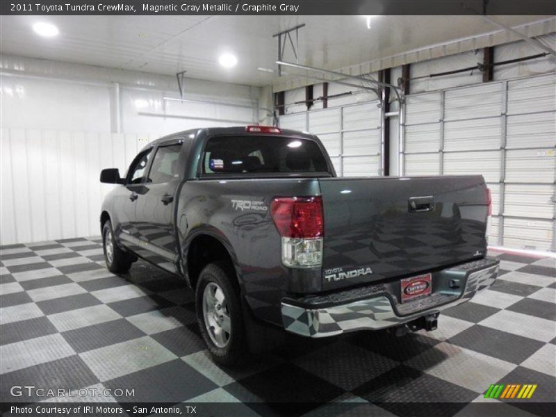 Magnetic Gray Metallic / Graphite Gray 2011 Toyota Tundra CrewMax