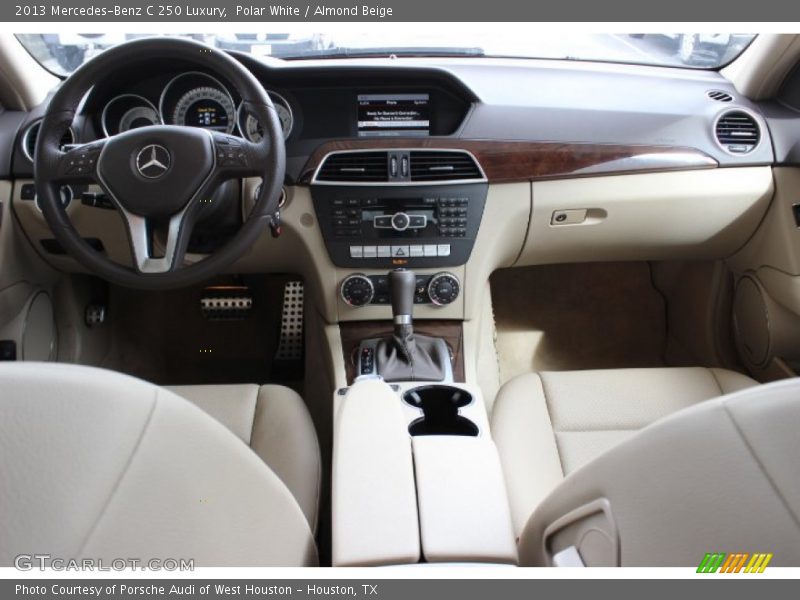 Polar White / Almond Beige 2013 Mercedes-Benz C 250 Luxury