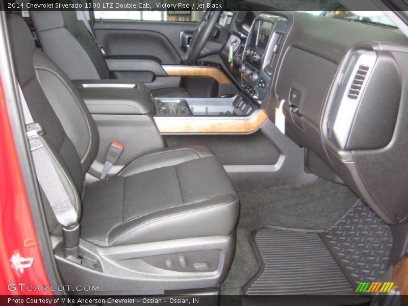 Victory Red / Jet Black 2014 Chevrolet Silverado 1500 LTZ Double Cab